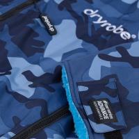 dryrobe Advance Long Sleeve Changing Robe - Blue Camo / Blue Extra Image 4 Preview